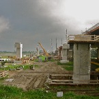 20110807 Brug bij Ewijk, het werk vordert