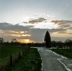 20120104 Zon, wolken en regenwaaiers