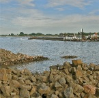 20120707 Het werk en de boot liggen stil