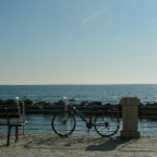 20071009 Fiets aan zee, bij Genua