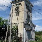 20100804 Electriciteitshuisje bij Le Marconnès, Frankrijk